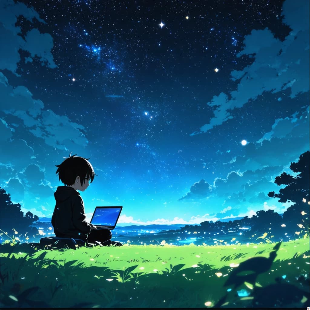 People looking at the future